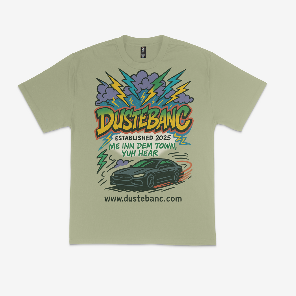 Inna Dem Town” – The Bravery Tee | Dustebanc® Edition