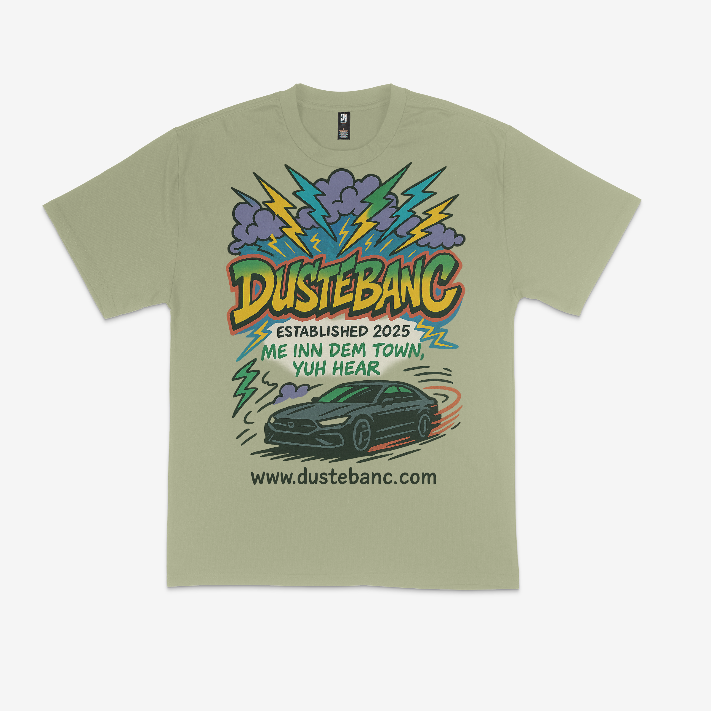 Inna Dem Town” – The Bravery Tee | Dustebanc® Edition